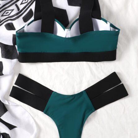Waves Queen Bandage Brazilian Push Up Bikini - Image 25