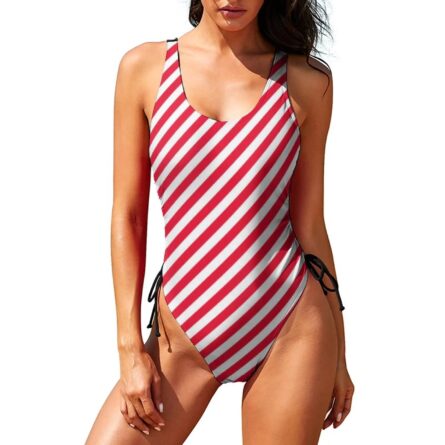 Classic Stripes One-Piece Swimsuits - Image 13