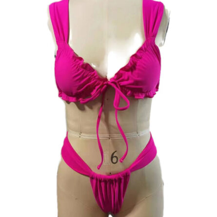 Summer Explosion Ruched Bikini Set - Image 36