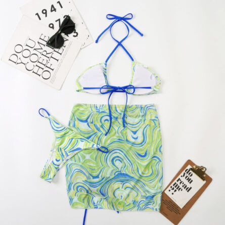 Bali Dreams 3 Piece Bikini Set With Cover Up Skirt – Bild 35