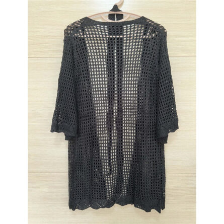 Amelia See Through Crochet Beach Cover Up - Image 17