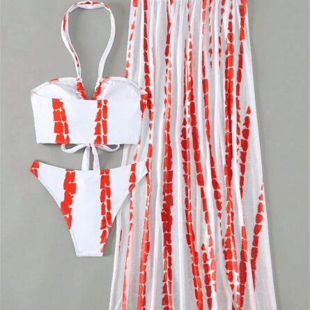 Bahamas Vacation 3 Piece Cover Up Skirt Set - Image 30