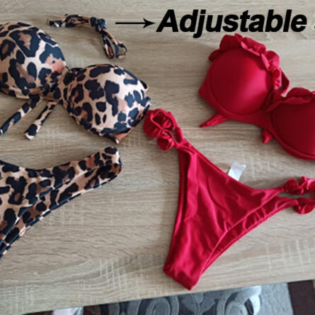 Mediterranean Bandeau Push-up Bikini – Bild 14