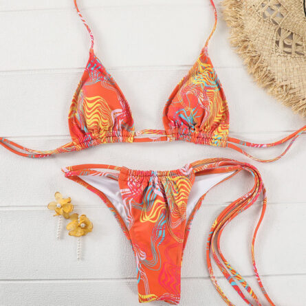 Sunset and Swim Sexy Halter Strap Bikini - Image 34