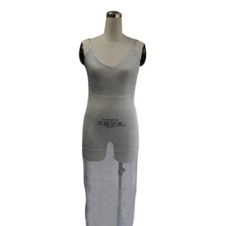 Glimmering Allure Sheer Beach Cover Up Tunic - Image 62