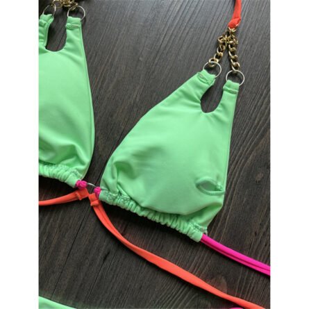 Ipanema Halter Mini Micro Thong High Cut Bikini - Image 12