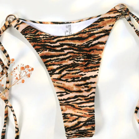 Leopard Crush Micro Bandeau Bikini – Bild 5