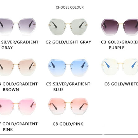 Beautiful You Gradient Sunglasses UV400 - Image 5