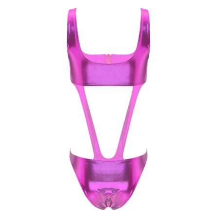 Celestial Goddess Harness Metallic Cut Out Swimsuit Monokini - Image 20