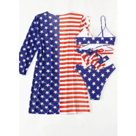 Freedom's Finest American Flag Bikini Set - Image 7