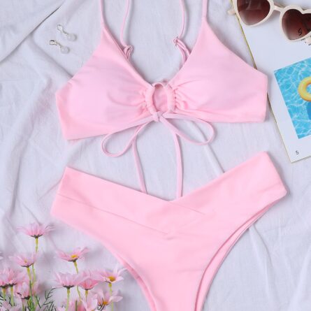 Olivia Middle Strap Two Piece Bikini – Bild 25