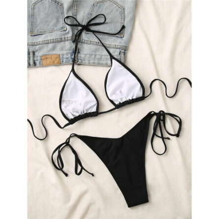 Island Escape Halter Brazilian Bikini - Image 65