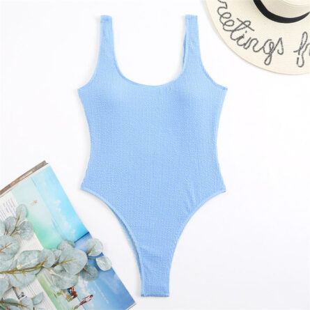 Malibu Sexy Solid One Piece Swimsuit – Bild 20