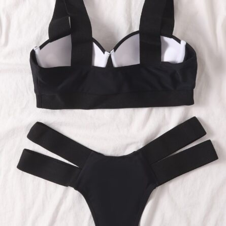 Waves Queen Bandage Brazilian Push Up Bikini - Image 21