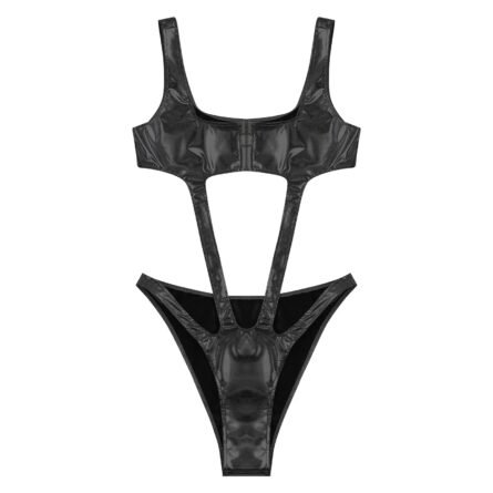 Celestial Goddess Harness Metallic Cut Out Swimsuit Monokini - Image 22