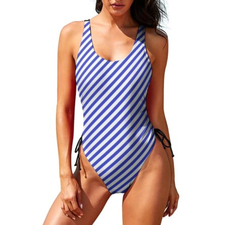 Classic Stripes One-Piece Swimsuits - Image 11