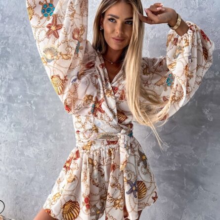 Summer Never Ends Plunge Vacation Romper Playsuit – Bild 18