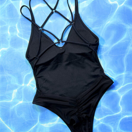 Bahamas Backless Strappy Thong Swimsuit - Image 21