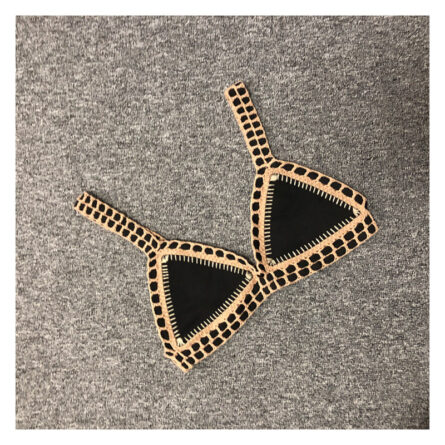 Navy Dreams Crochet Neoprene Bikini - Image 15