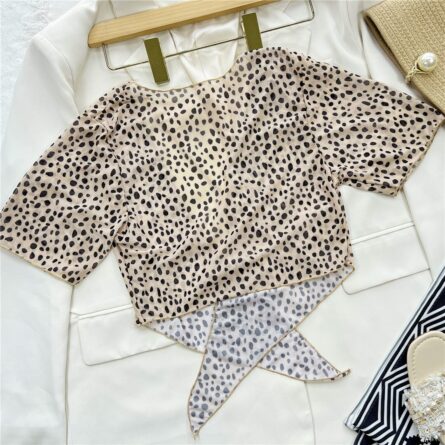 Leopard Lust High Waist Bikini Three-piece Set - Image 32