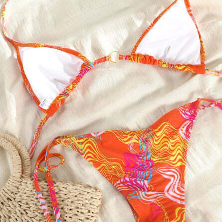 Sunset and Swim Sexy Halter Strap Bikini - Image 54