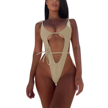 Ibiza High Cut Cut Out Swimsuit - Image 8