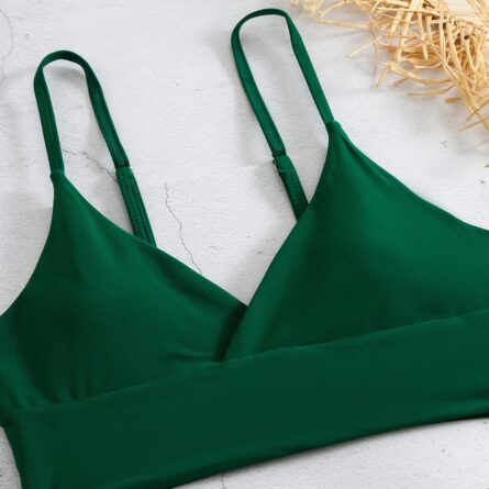 Amy Solid High Waist Bikini - Image 23