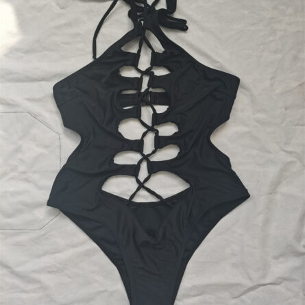 Summer Siren Extreme Cut Out Hollow Out Monokini Swimsuit – Bild 27