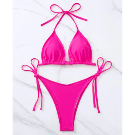 Island Escape Halter Brazilian Bikini - Image 71