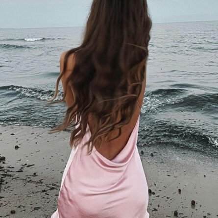 Forever Summer Satin Dress - Image 2