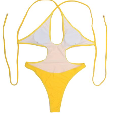 Pure Seduction String Out One Piece Swimsuit Monokini - Image 12