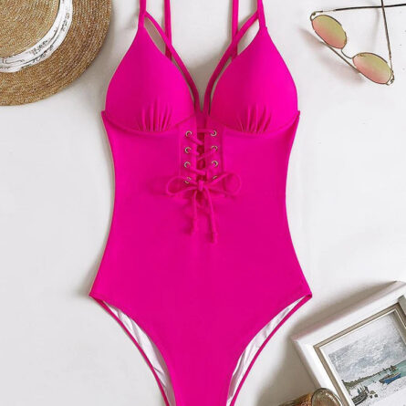 Poolside Paradise Corset One Piece Swimsuit – Bild 5