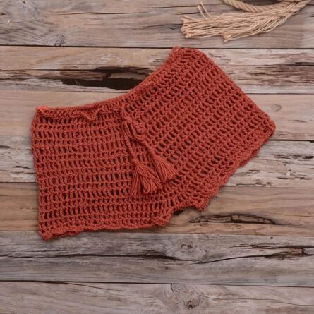 Tropical Dreamweaver Crochet Shorts - Image 6