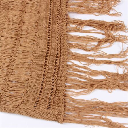 Sunset and Swim Sexy Fringe Tassel Crochet Beach Cover Up Dress - Image 21