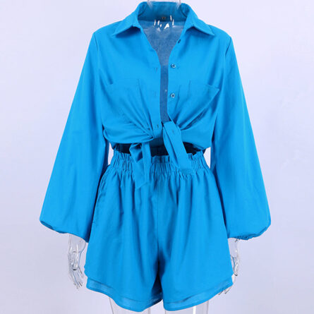 Boho Chic Bliss Summer Shorts Set - Image 23