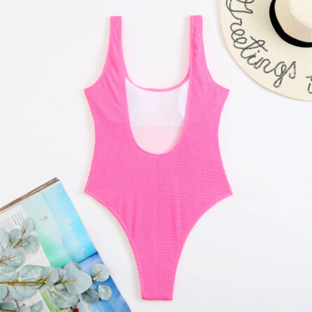 Malibu Sexy Solid One Piece Swimsuit – Bild 18