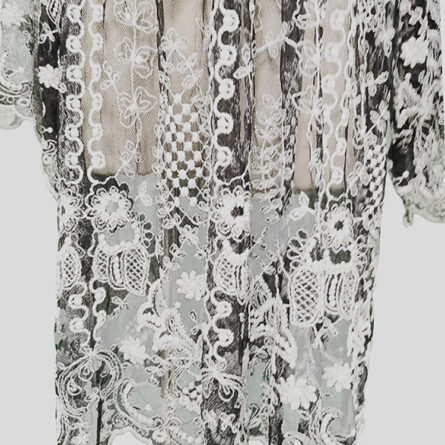 Sunset and Swim Black Lace Crochet Swimsuit Cover Up Dress - Image 14