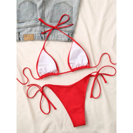 Island Escape Halter Brazilian Bikini - Image 68