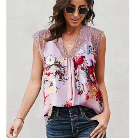 Leopard Charm Lace Top - Image 16