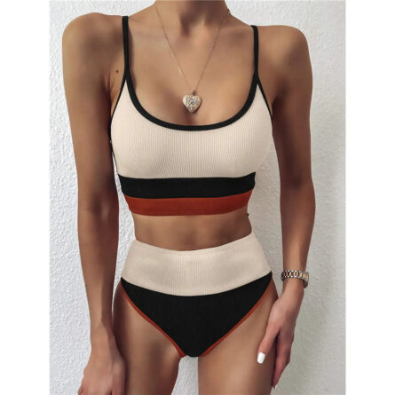 Seaside Serenity Colorblock Bikini - Image 37