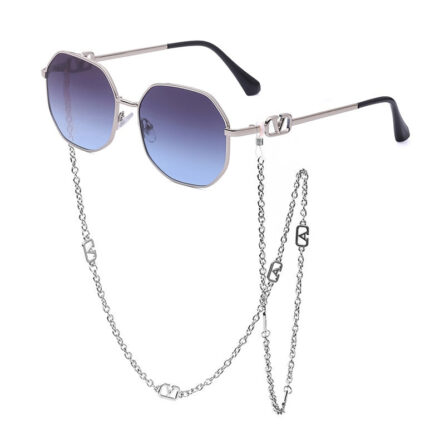 Sunshine Goddess Punk Sunglasses with Chain – Bild 27