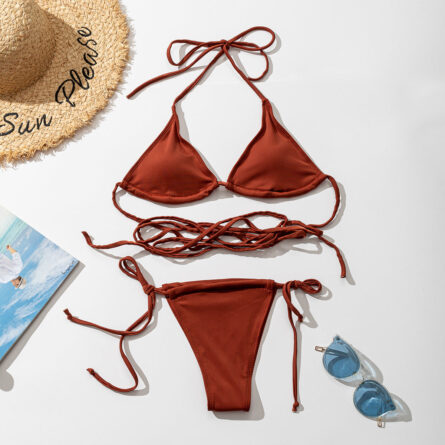 Adriana Sexy Wrap Around Brazilian Thong Bikini - Image 24