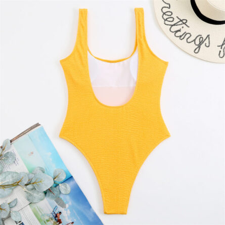 Malibu Sexy Solid One Piece Swimsuit – Bild 30