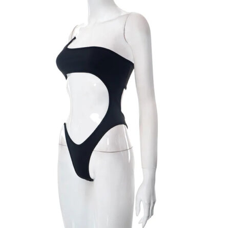 Monte Carlo One-Shoulder Cut Out Swimsuit Bikini - Image 8
