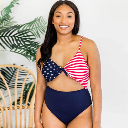 Beachside Bliss USA Swimsuit - Image 3