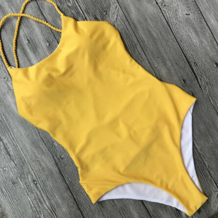 Sunset and Swim Sexy Strappy Open Back One Piece Swimsuit - Image 31