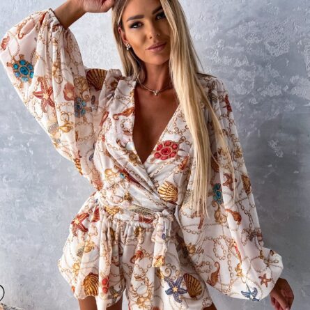 Summer Never Ends Plunge Vacation Romper Playsuit – Bild 19