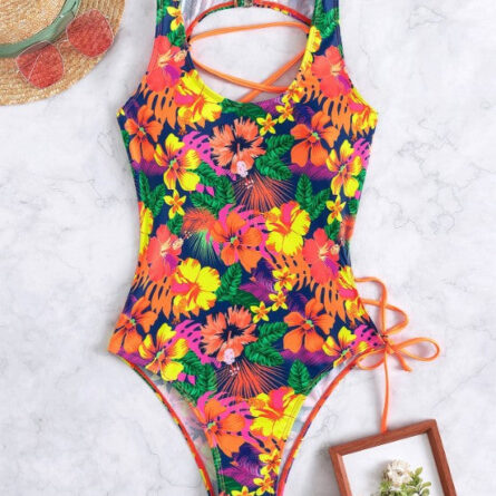 Anguilla Cut Out Open Back Swimsuit - Image 12