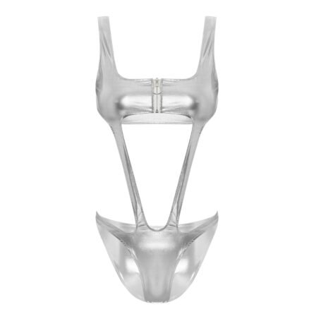Celestial Goddess Harness Metallic Cut Out Swimsuit Monokini - Image 30