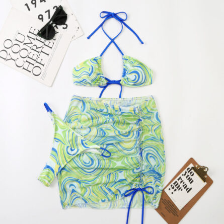 Bali Dreams 3 Piece Bikini Set With Cover Up Skirt – Bild 34